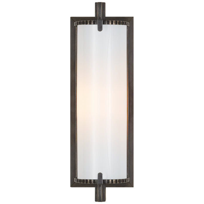 Visual Comfort Signature TOB 2184BZ-WG One Light Bath Sconce, Bronze