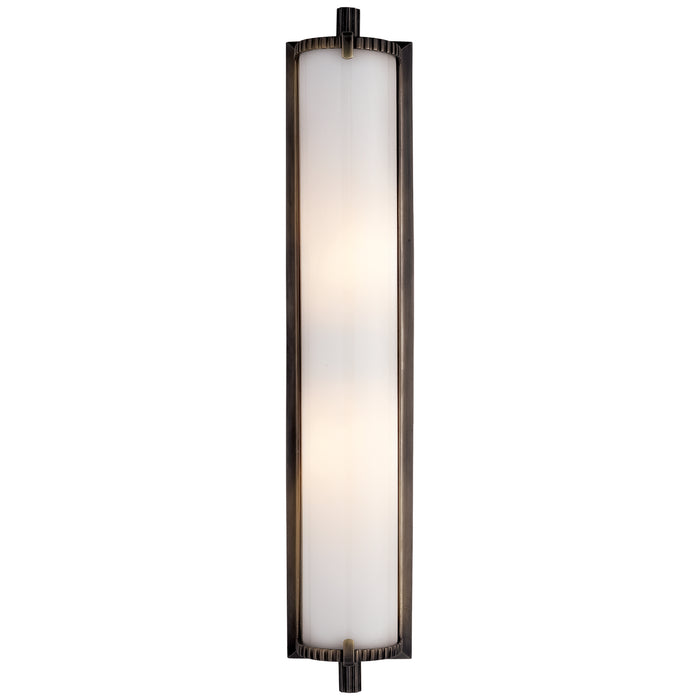 Visual Comfort Signature TOB 2185BZ-WG Two Light Bath Sconce, Bronze