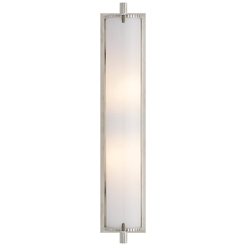Visual Comfort Signature TOB 2185PN-WG Two Light Bath Sconce, Polished Nickel