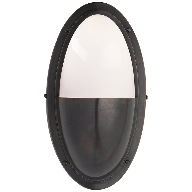 Visual Comfort Signature TOB 2209BZ-WG One Light Wall Sconce, Bronze