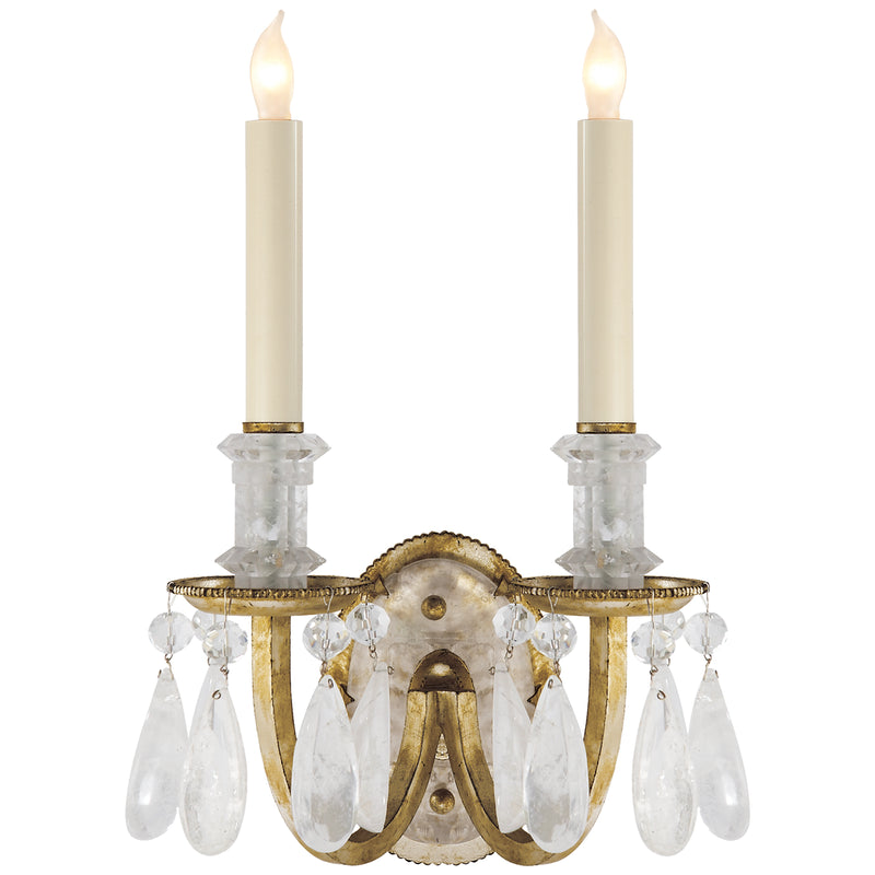 Visual Comfort Signature TOB 2236GI Two Light Wall Sconce, Gilded Iron
