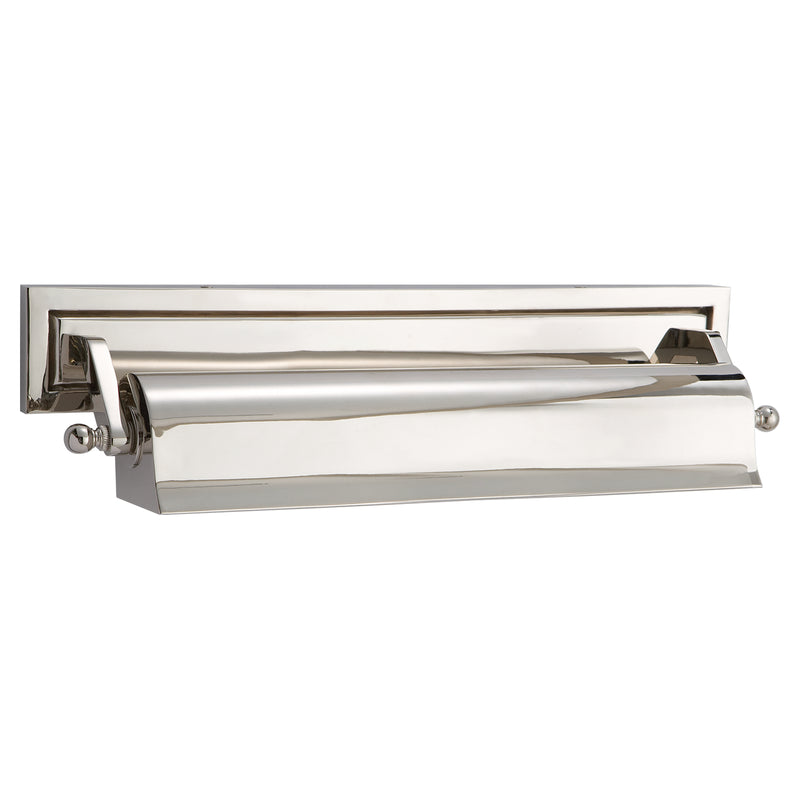 Visual Comfort Signature TOB 2605PN Two Light Picture Light, Polished Nickel