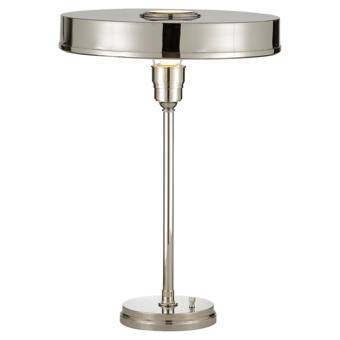 Visual Comfort Signature TOB 3190PN One Light Table Lamp, Polished Nickel