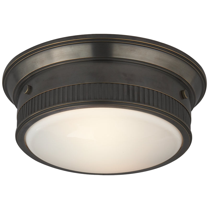 Visual Comfort Signature TOB 4203BZ Two Light Flush Mount, Bronze