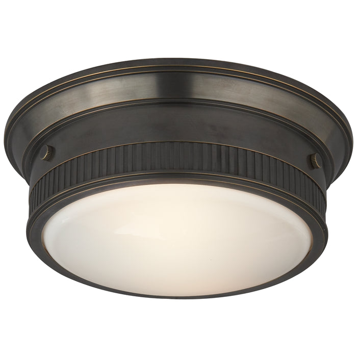 Visual Comfort Signature TOB 4203BZ Two Light Flush Mount, Bronze