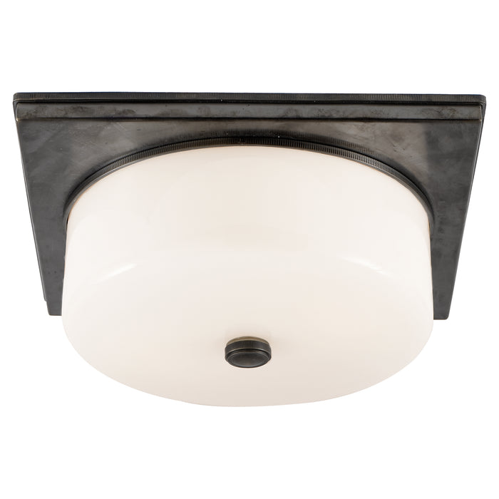 Visual Comfort Signature TOB 4216BZ-WG Two Light Flush Mount, Bronze