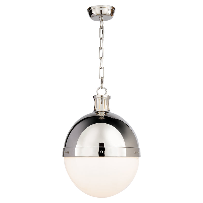 Visual Comfort Signature TOB 5063PN-WG Two Light Pendant, Polished Nickel