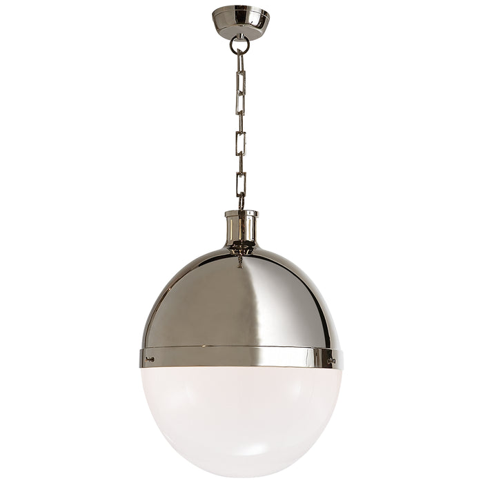 Visual Comfort Signature TOB 5064PN-WG Two Light Pendant, Polished Nickel