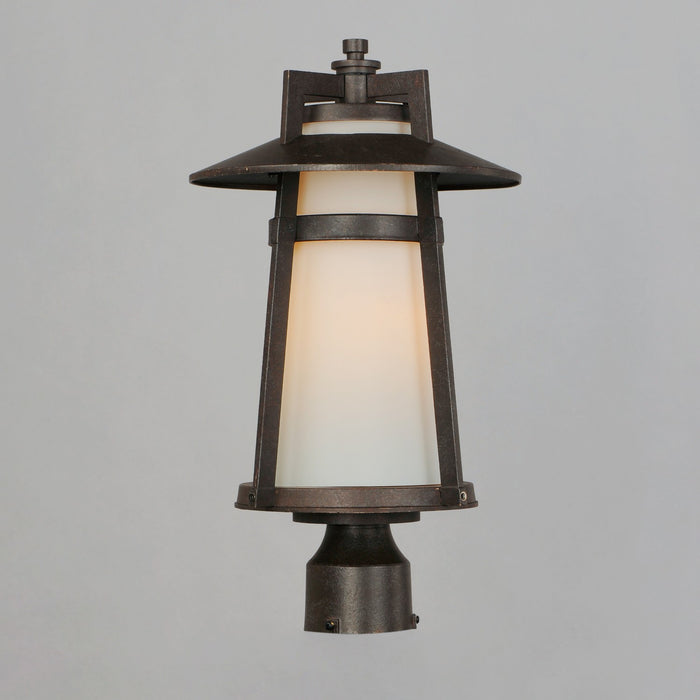 Maxim 3530SWAE One Light Outdoor Pole/Post Lantern, Adobe