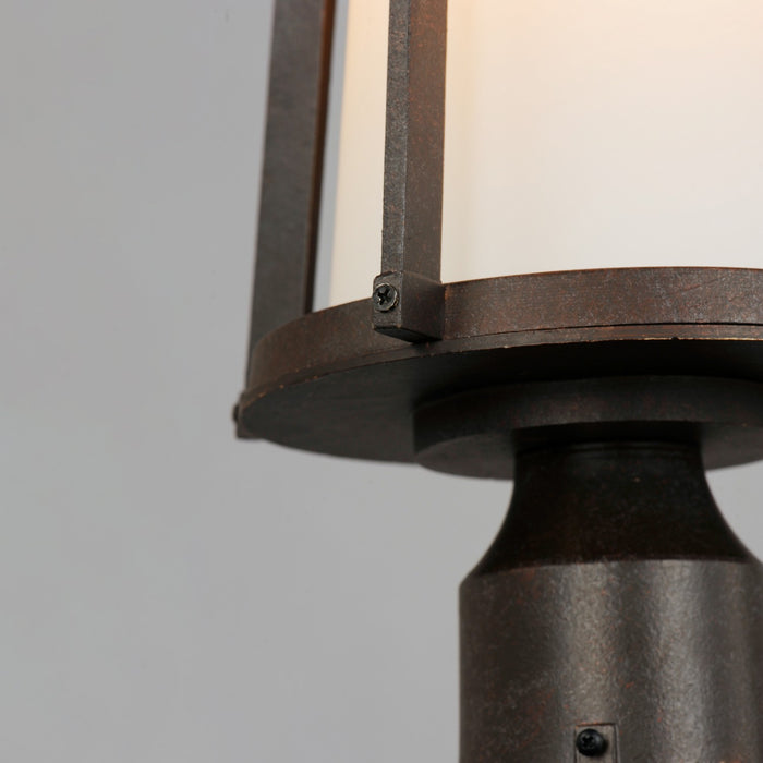 Maxim 3530SWAE One Light Outdoor Pole/Post Lantern, Adobe