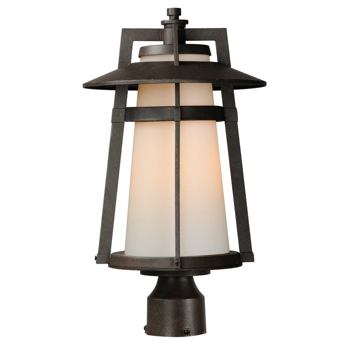 Maxim 3530SWAE One Light Outdoor Pole/Post Lantern, Adobe