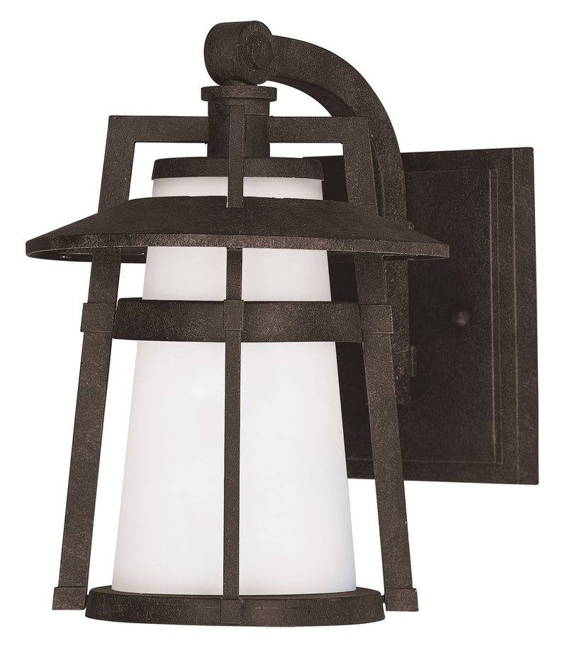 Maxim 3532SWAE One Light Outdoor Wall Lantern, Adobe
