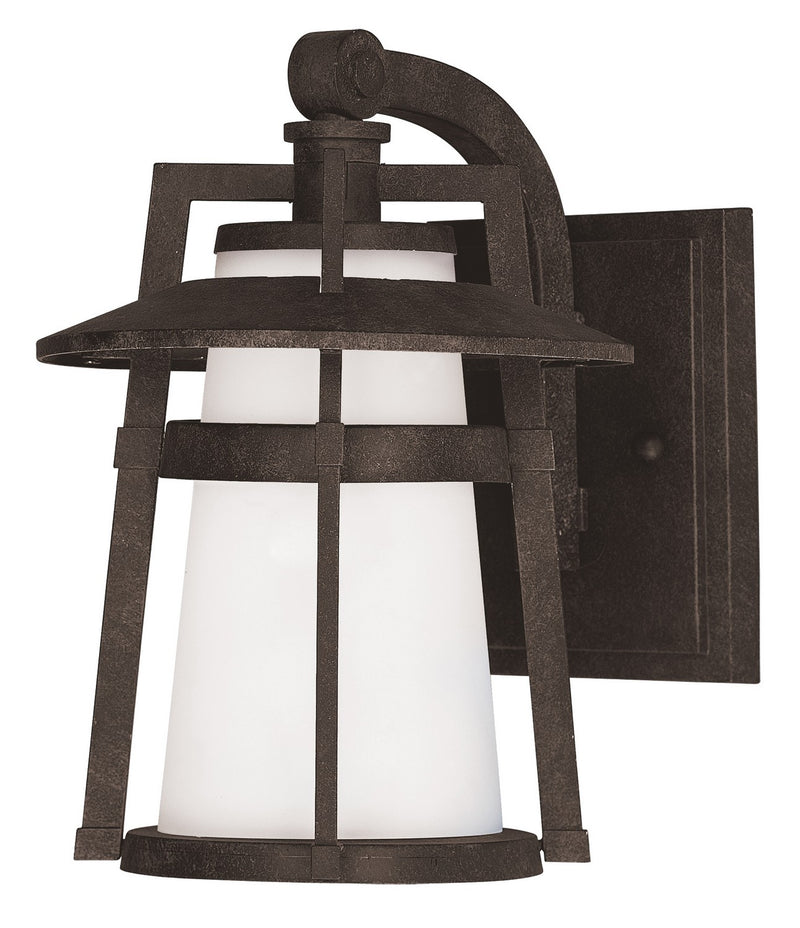 Maxim 3532SWAE One Light Outdoor Wall Lantern, Adobe