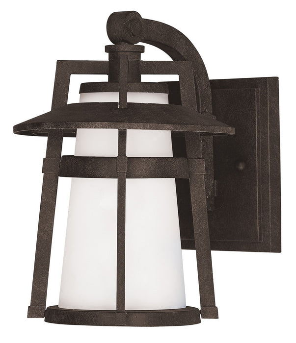 Maxim 3532SWAE One Light Outdoor Wall Lantern, Adobe