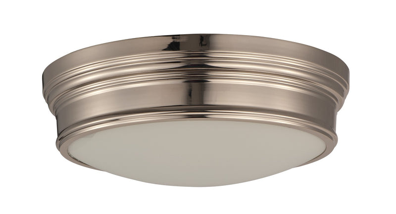 Maxim 22371SWNAB Three Light Flush Mount, Natural Aged Brass