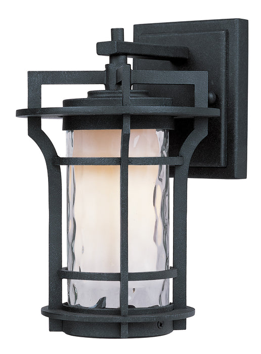 Maxim 30482WGBO One Light Outdoor Wall Lantern, Black Oxide