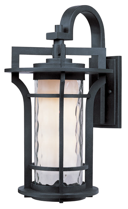 Maxim 30484WGBO One Light Outdoor Wall Lantern, Black Oxide
