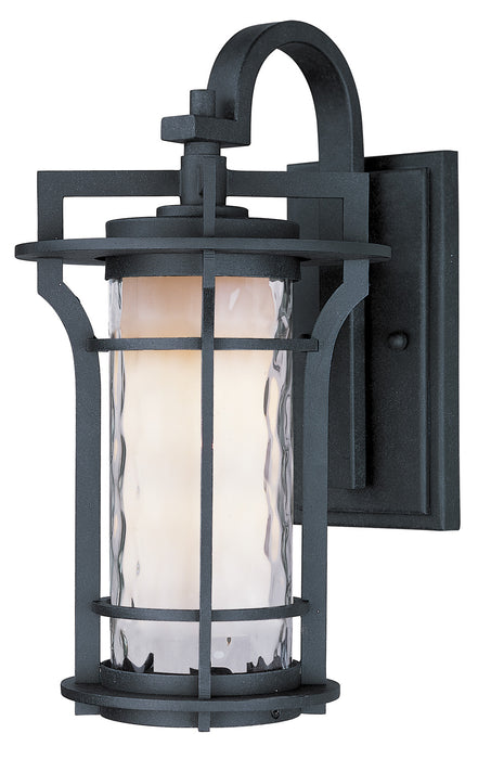 Maxim 30486WGBO One Light Outdoor Wall Lantern, Black Oxide