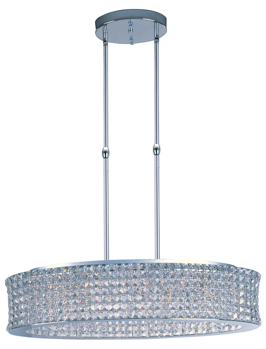 Maxim 39936BCPC 15 Light Pendant, Polished Chrome
