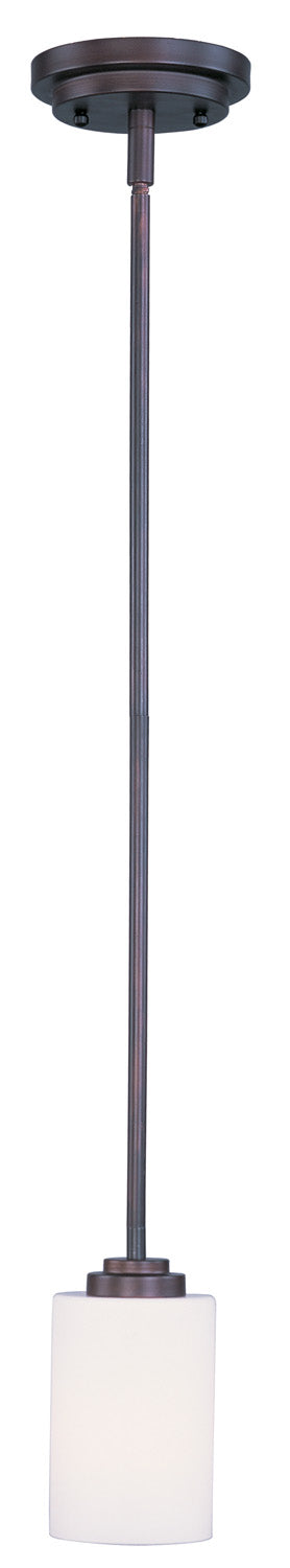 Maxim 90030SWOI One Light Mini Pendant, Oil Rubbed Bronze