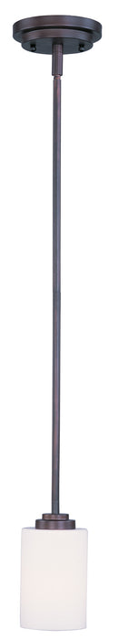 Maxim 90030SWOI One Light Mini Pendant, Oil Rubbed Bronze
