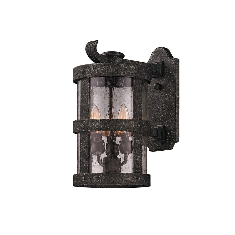 Troy Lighting B3312-APW Three Light Wall Lantern, Aged Pewter