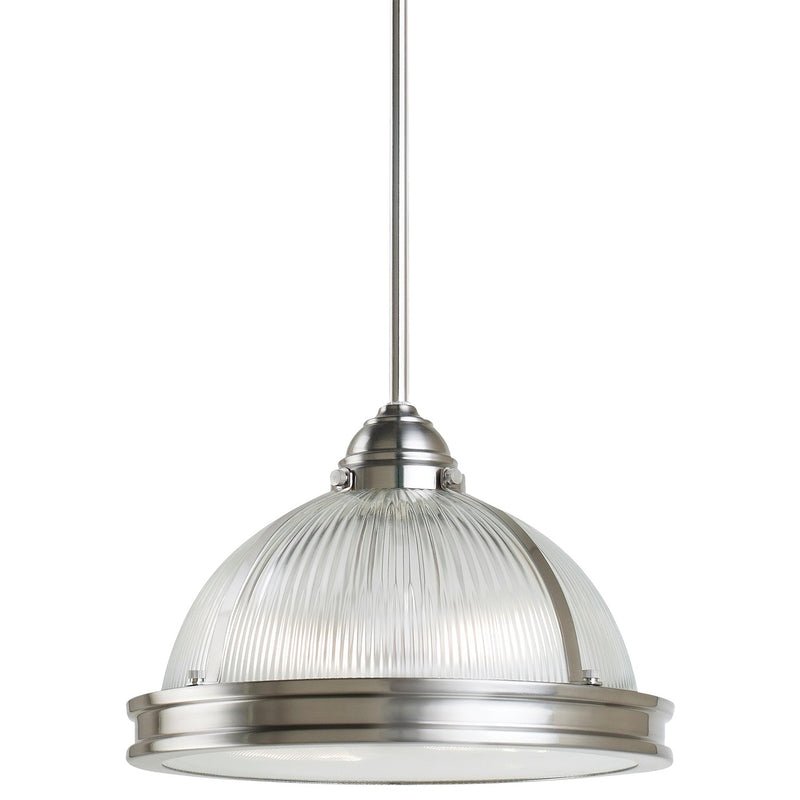 Generation Lighting 65061-962 Two Light Pendant, Brushed Nickel