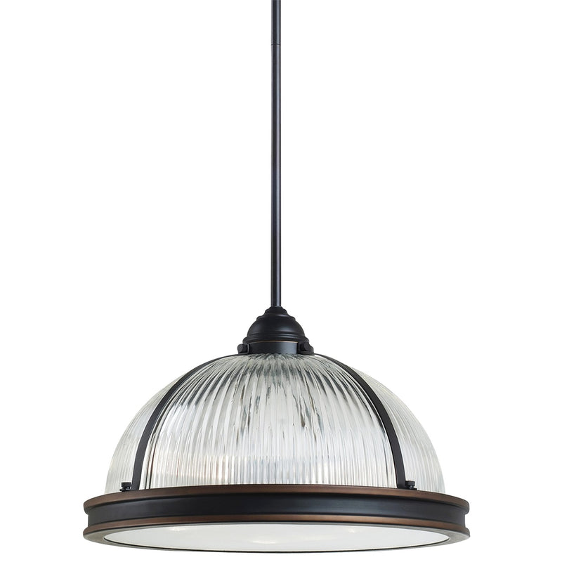 Generation Lighting 65062-715 Three Light Pendant, Autumn Bronze