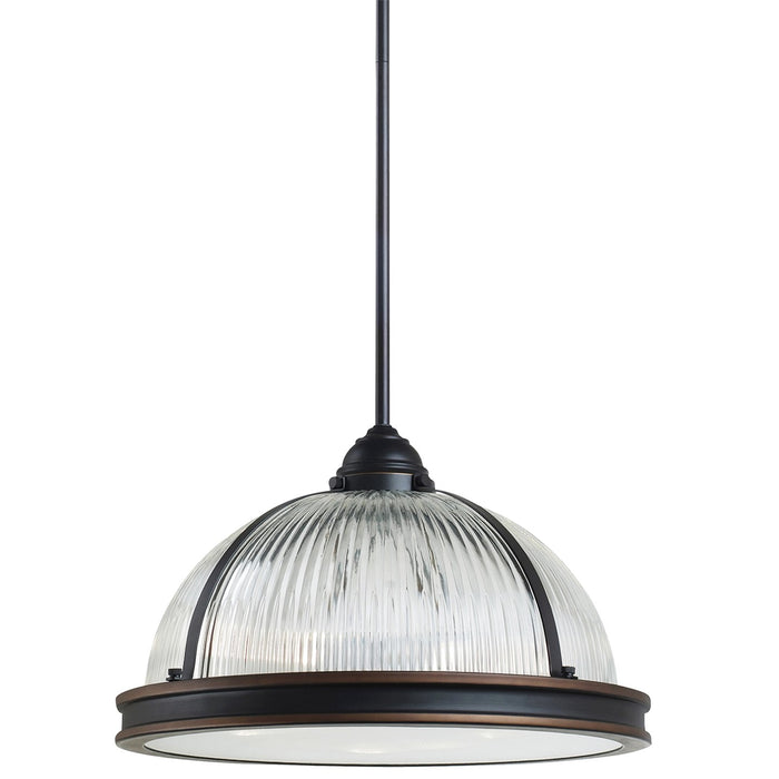 Generation Lighting 65062-715 Three Light Pendant, Autumn Bronze