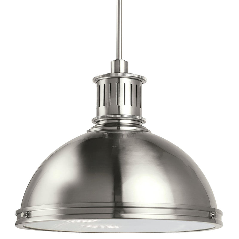 Generation Lighting 65087-962 Three Light Pendant, Brushed Nickel