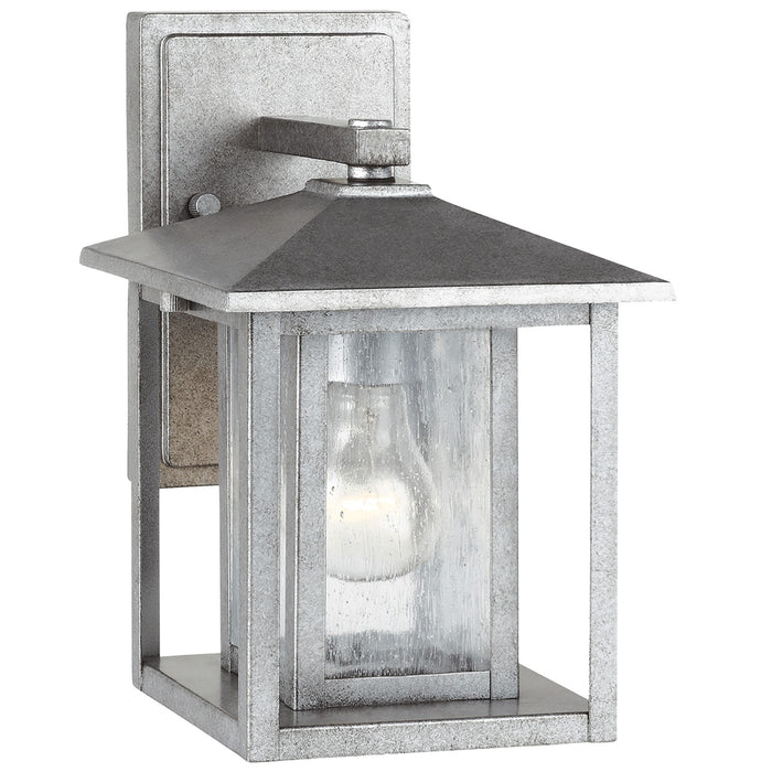 Generation Lighting 88025-57 One Light Outdoor Wall Lantern, Weathered Pewter