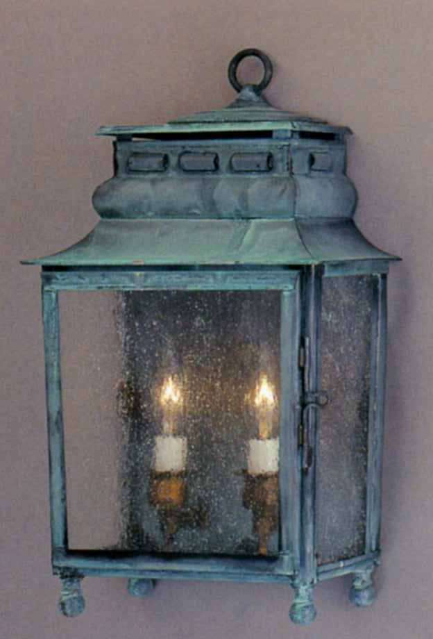 Genie House 3251PVGS Two Light Pocket, Verdi Green