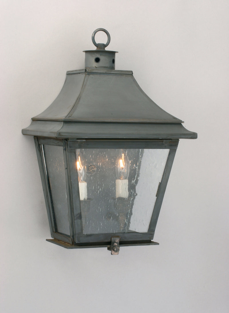 Genie House 8830PDCSS Two Light Pocket, Dark Copper