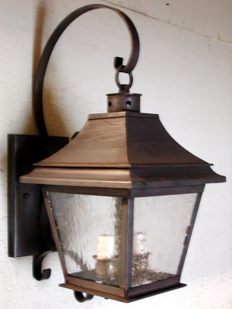 Genie House 88301XDBS Two Light Wall Mount, Dark Brass