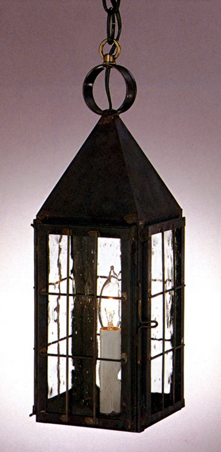 Genie House CW57803DCSS One Light Pendant, Dark Copper