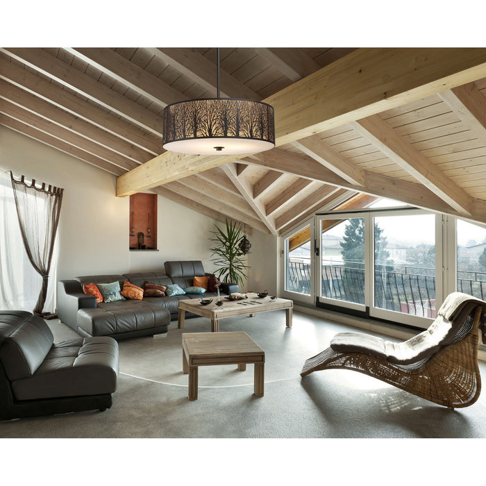 ELK Home 31075/5-LED LED Chandelier, Aged Bronze