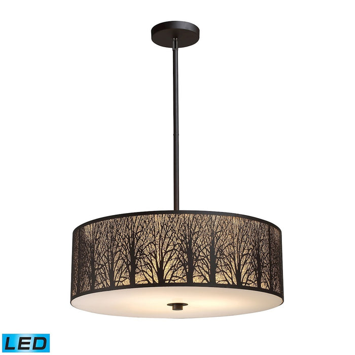 ELK Home 31075/5-LED LED Chandelier, Aged Bronze