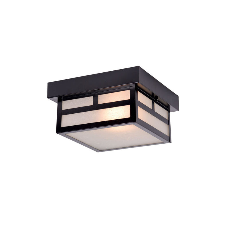 Acclaim Lighting 4708BK One Light Flushmount, Matte Black