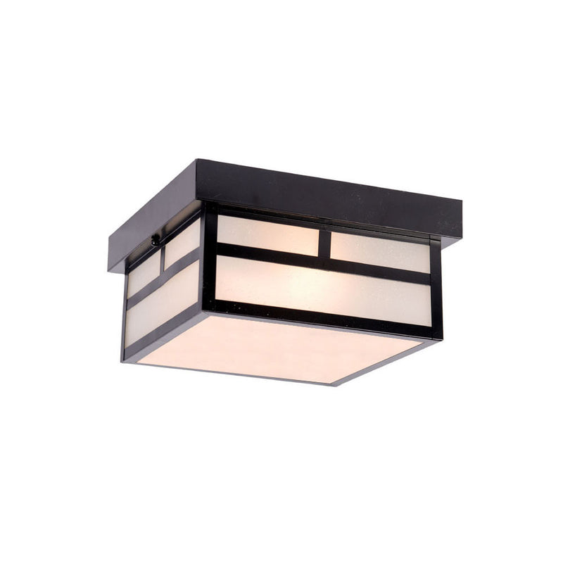 Acclaim Lighting 4710BK Two Light Flushmount, Matte Black