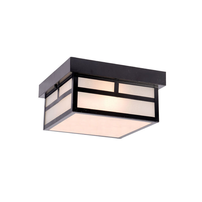 Acclaim Lighting 4710BK Two Light Flushmount, Matte Black