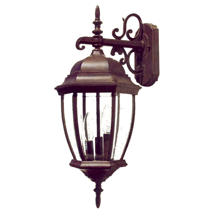 Acclaim Lighting 5012BW Three Light Wall Sconce, Burled Walnut