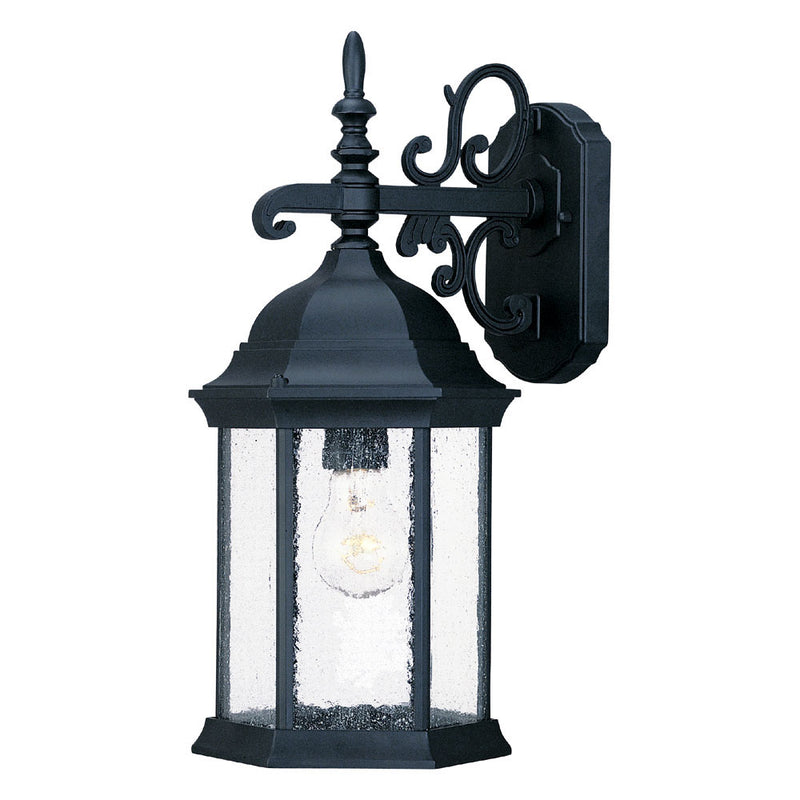 Acclaim Lighting 5183BK/SD One Light Wall Sconce, Matte Black