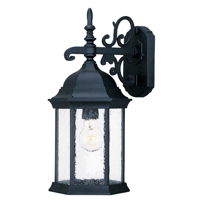 Acclaim Lighting 5183BK/SD One Light Wall Sconce, Matte Black