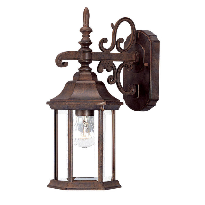 Acclaim Lighting 5183BW One Light Wall Sconce, Burled Walnut