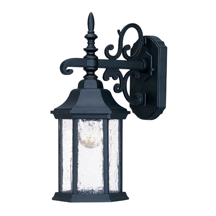 Acclaim Lighting 5184BK/SD One Light Wall Sconce, Matte Black