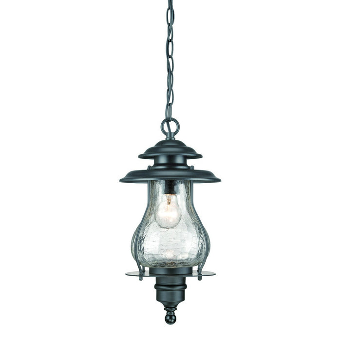 Acclaim Lighting 8206BK One Light Hanging Lantern, Matte Black