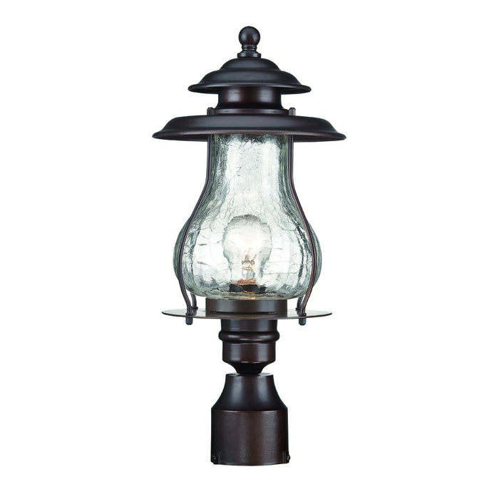 Acclaim Lighting 8207ABZ One Light Post Mount, Architectural Bronze
