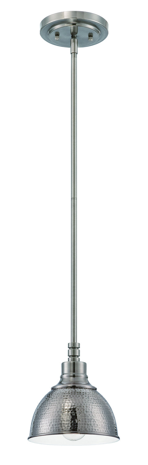 Craftmade 35991-AN One Light Mini Pendant, Antique Nickel