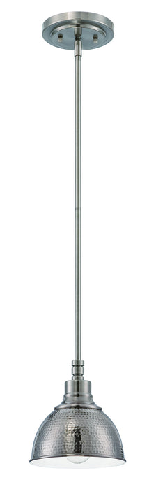 Craftmade 35991-AN One Light Mini Pendant, Antique Nickel