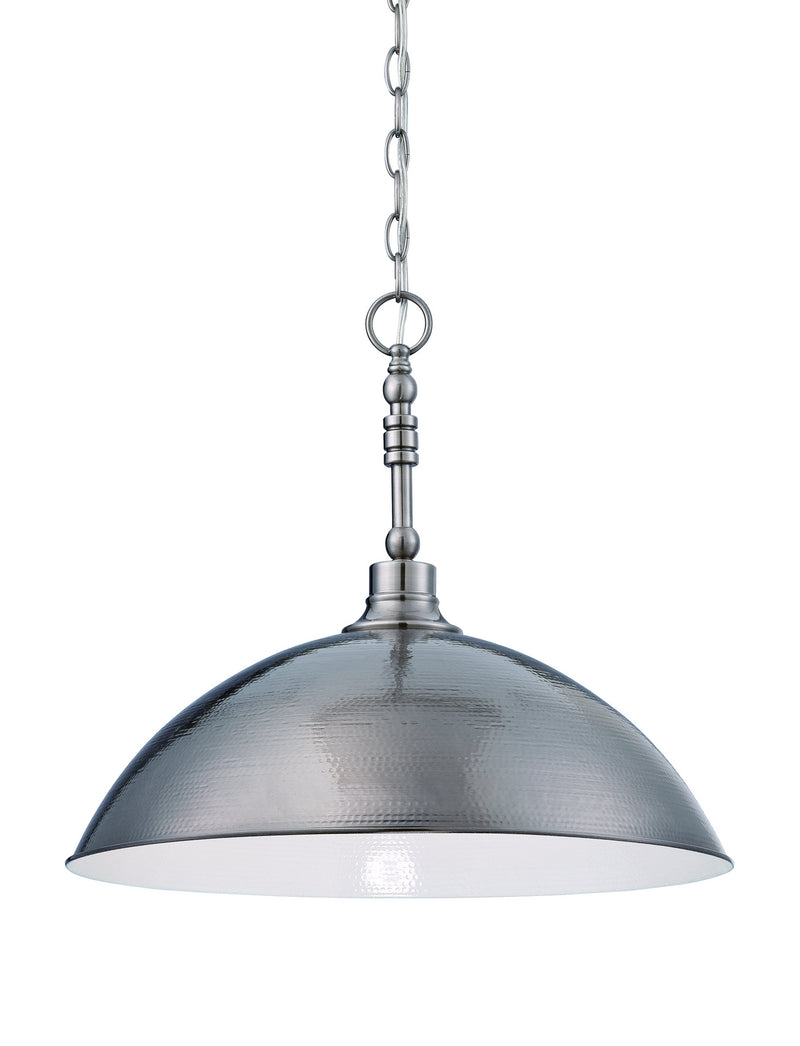 Craftmade 35993-AN One Light Pendant, Antique Nickel
